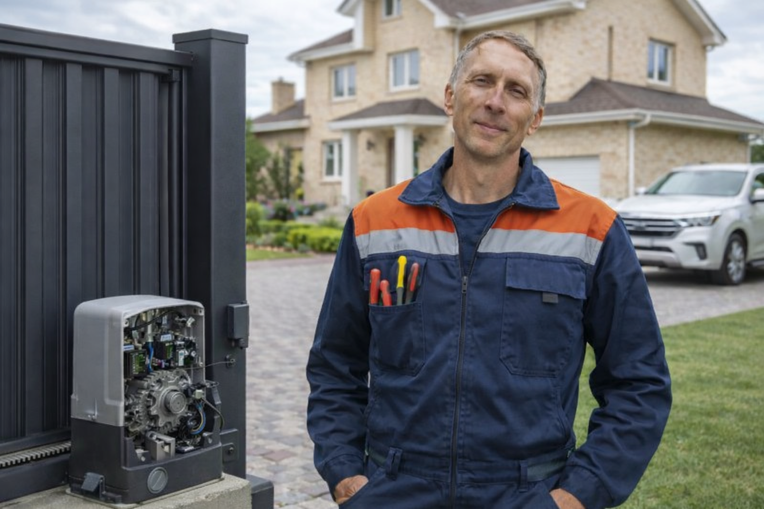 Ремонт откатных ворот